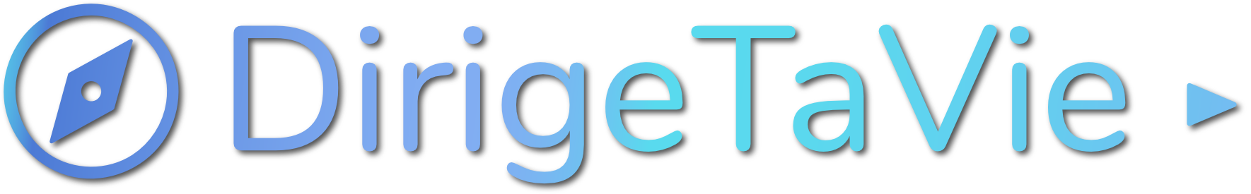 logo dirigeTaVie - bousole Dirige ta vie flèche vers la droite